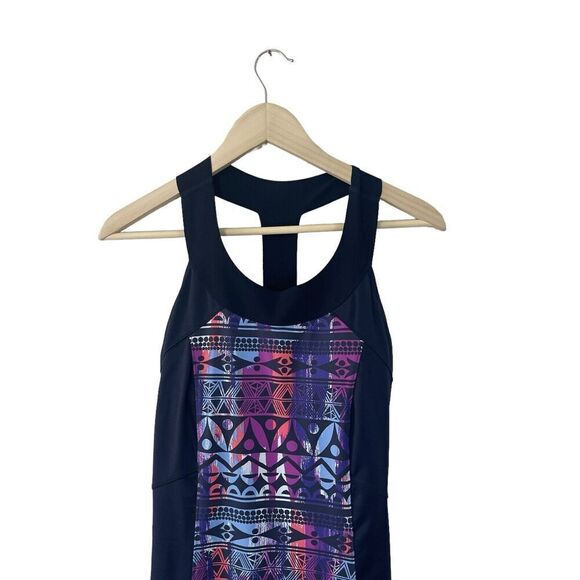 Title Nine Small Dress Sleeveless Stretch Athletic Shelf Bra Knee Length Womens - Picture 8 of 12